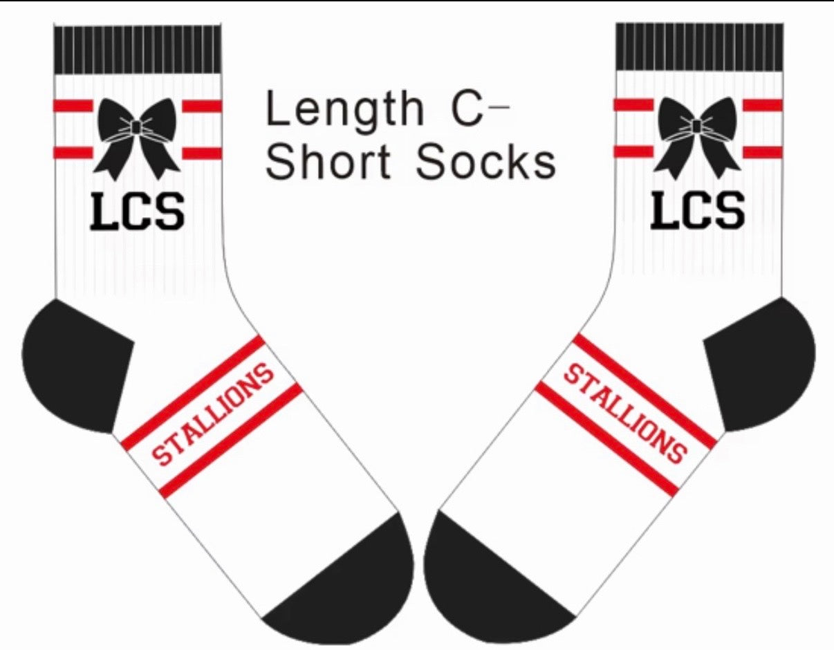 LCS Socks (White: 5-8 #7 8-12 #10 AS #8 AL #4) (Black: 5-8 #2 8-12 #3 AS #4 #AL #4)