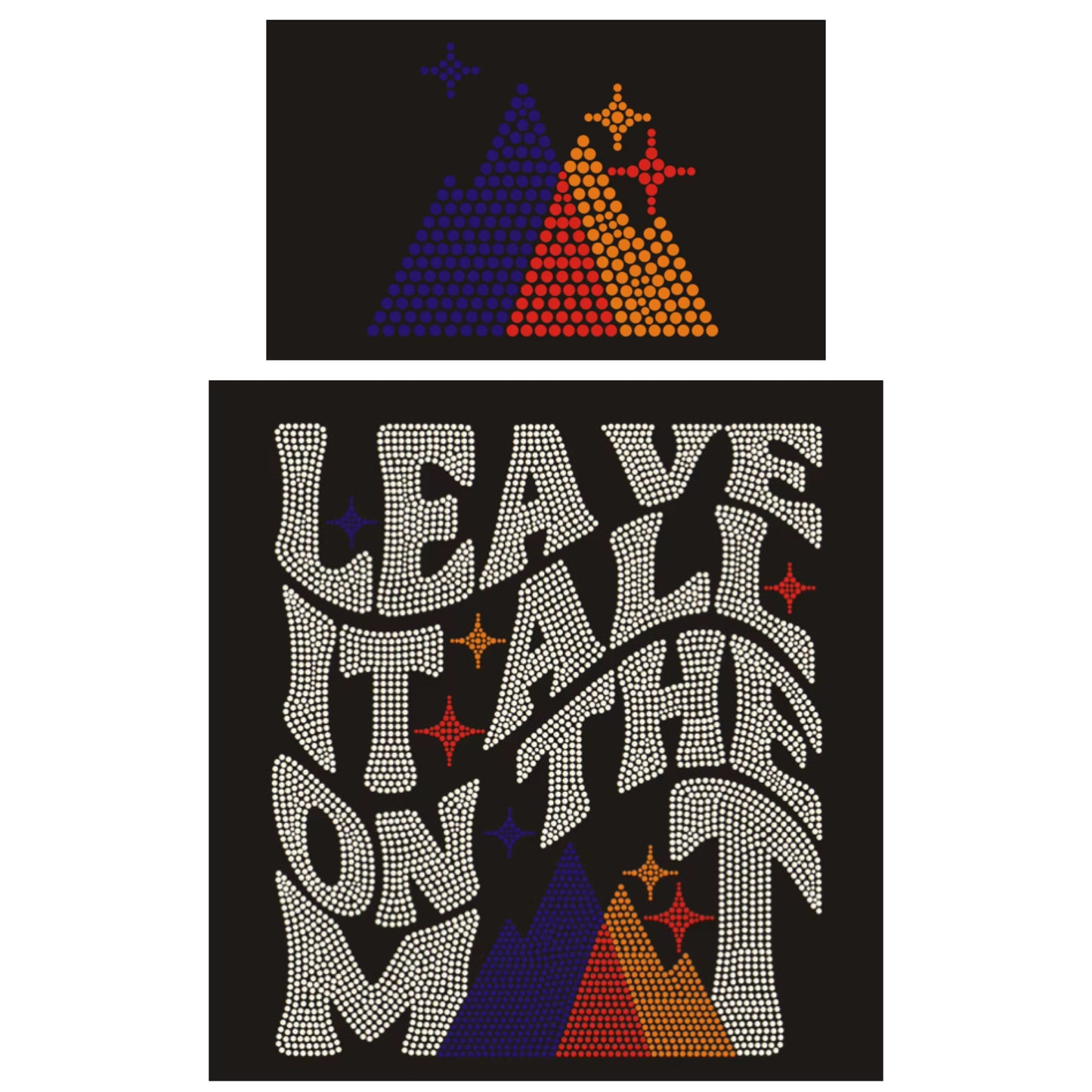 D1 Rhinestone Summit Pre-Order White Bella Canvas T-Shirt