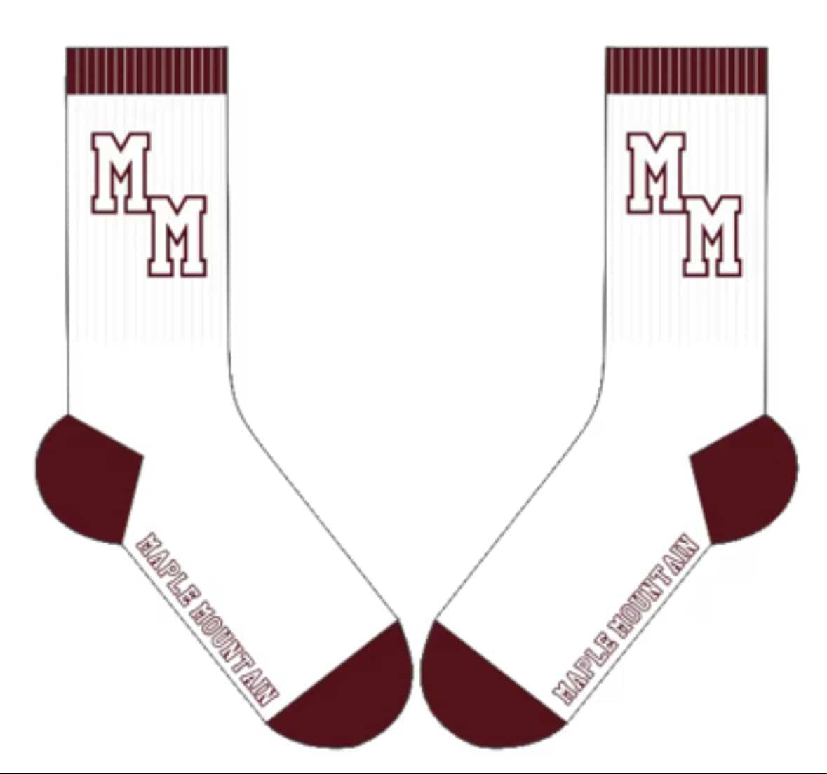 Maple Mountain Crew Socks