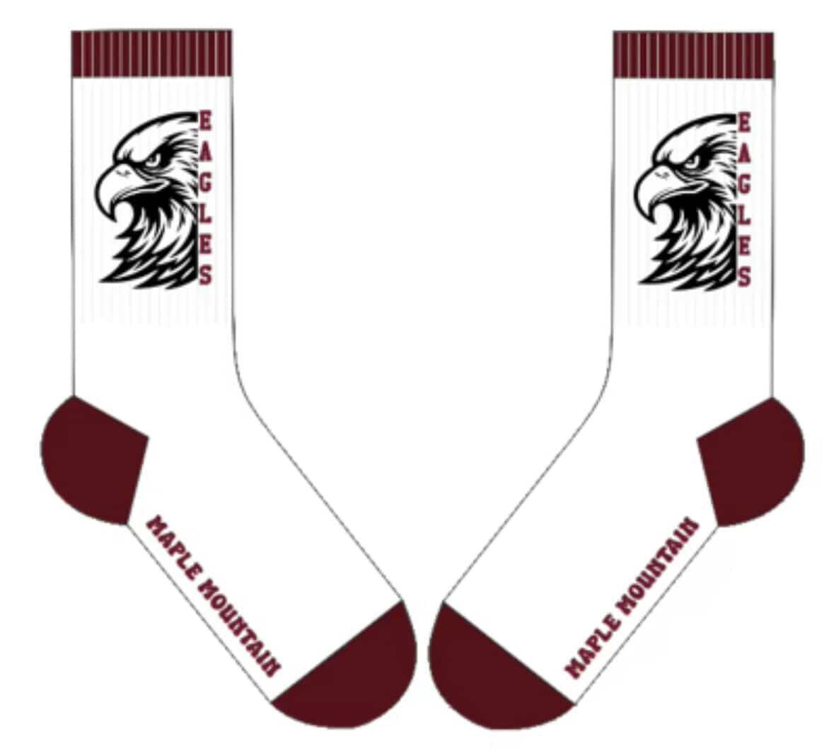 Maple Mountain Crew Socks