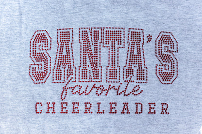 Santa Rhinestone Crewneck