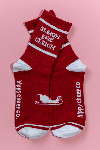 Sleigh Girl Sleigh Socks