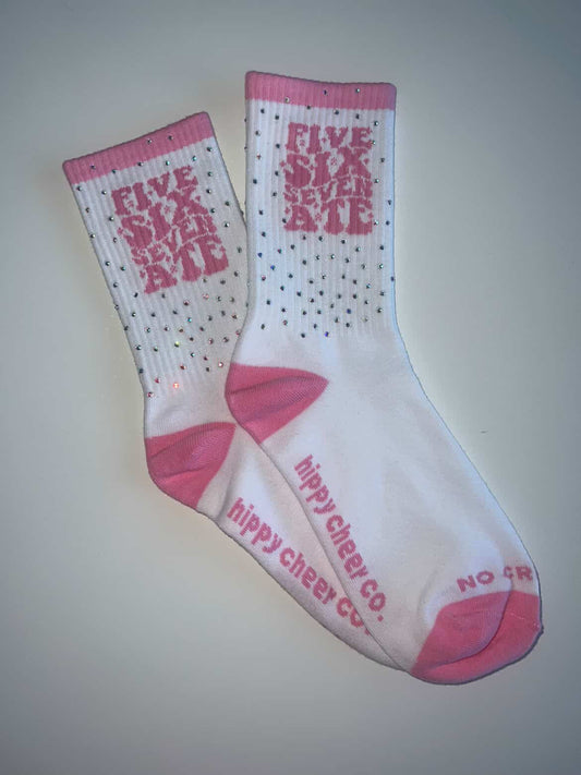 Rhinestone Socks
