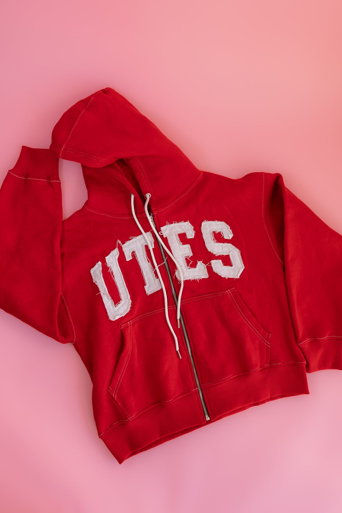 UTES Distressed Varsity Sweatsuit Set (PRE ORDER Closes 11/1 will ship by 12/7)