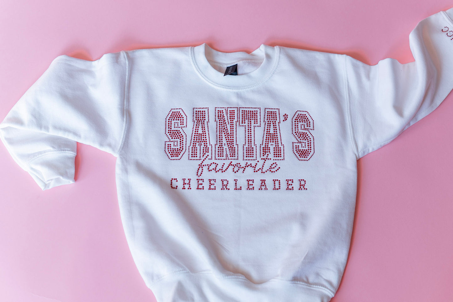 Santa Rhinestone Crewneck