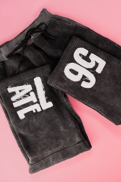 567ATE Distressed Varsity Sweatsuit Set(PRE ORDER Closes 11/1 will ship by 12/7)