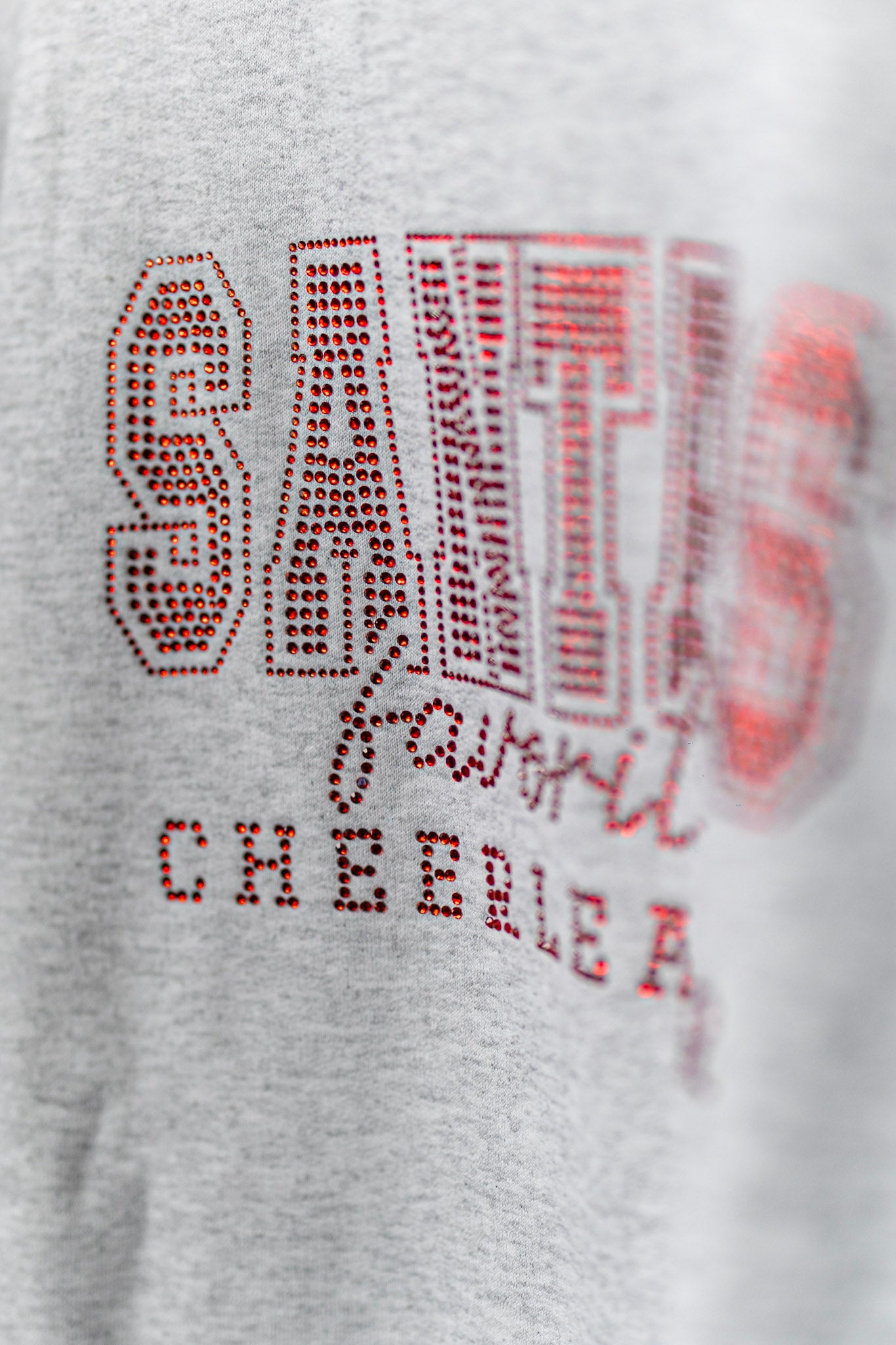 Santa Rhinestone Crewneck