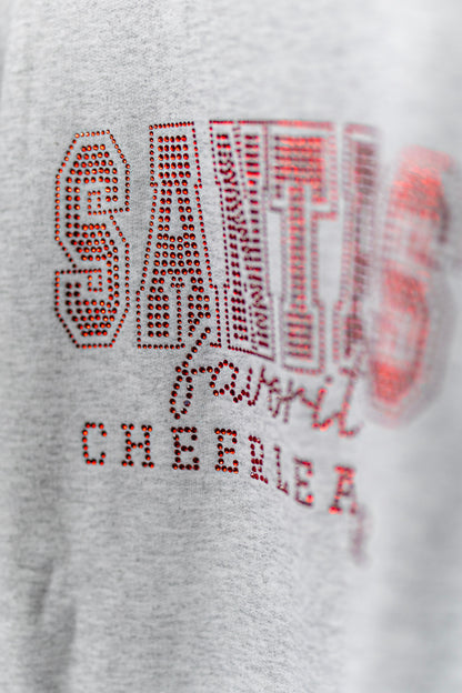 Santa Rhinestone Crewneck