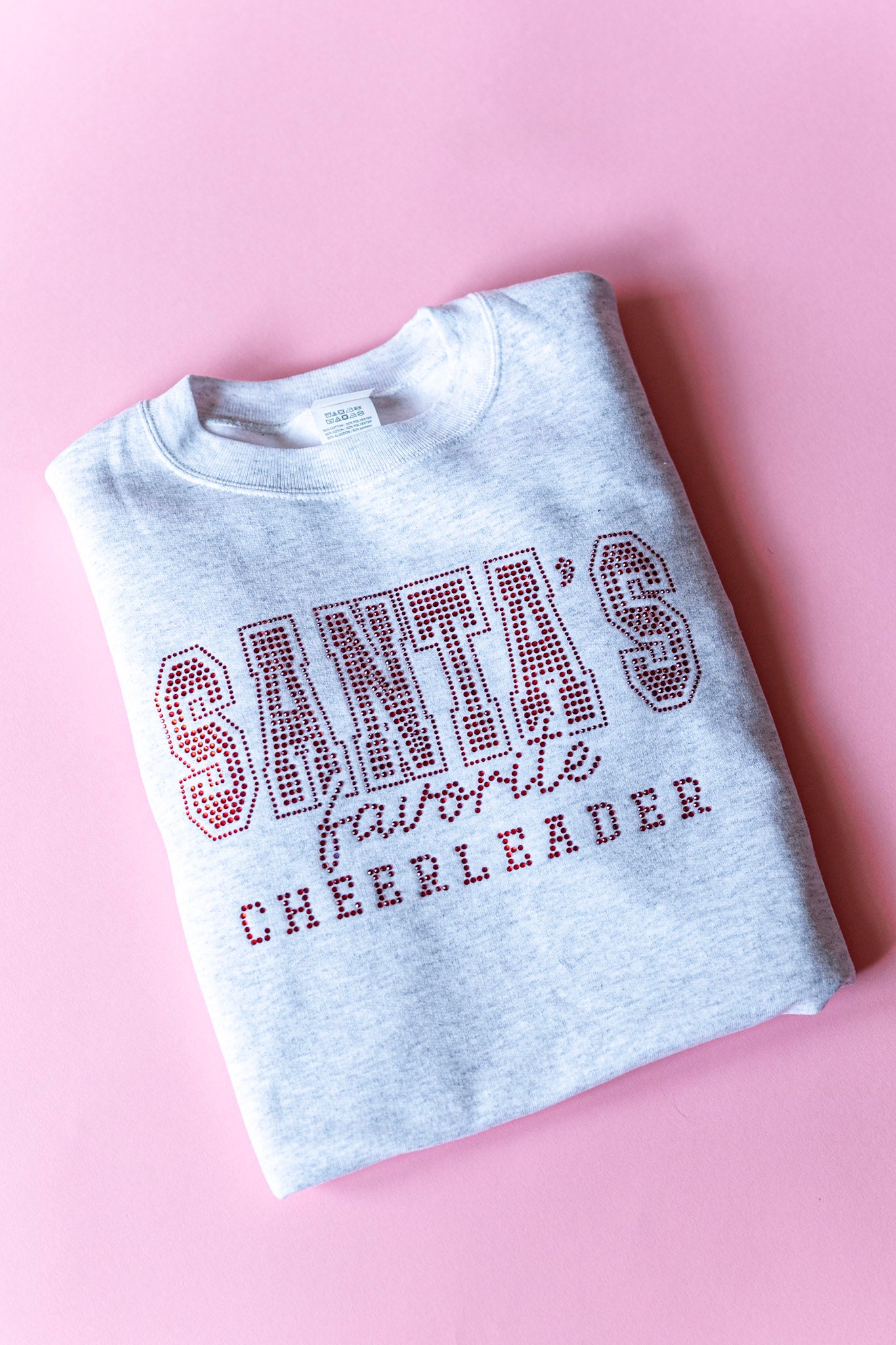 Santa Rhinestone Crewneck