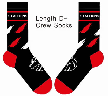 LCS Socks (White: 5-8 #7 8-12 #10 AS #8 AL #4) (Black: 5-8 #2 8-12 #3 AS #4 #AL #4)