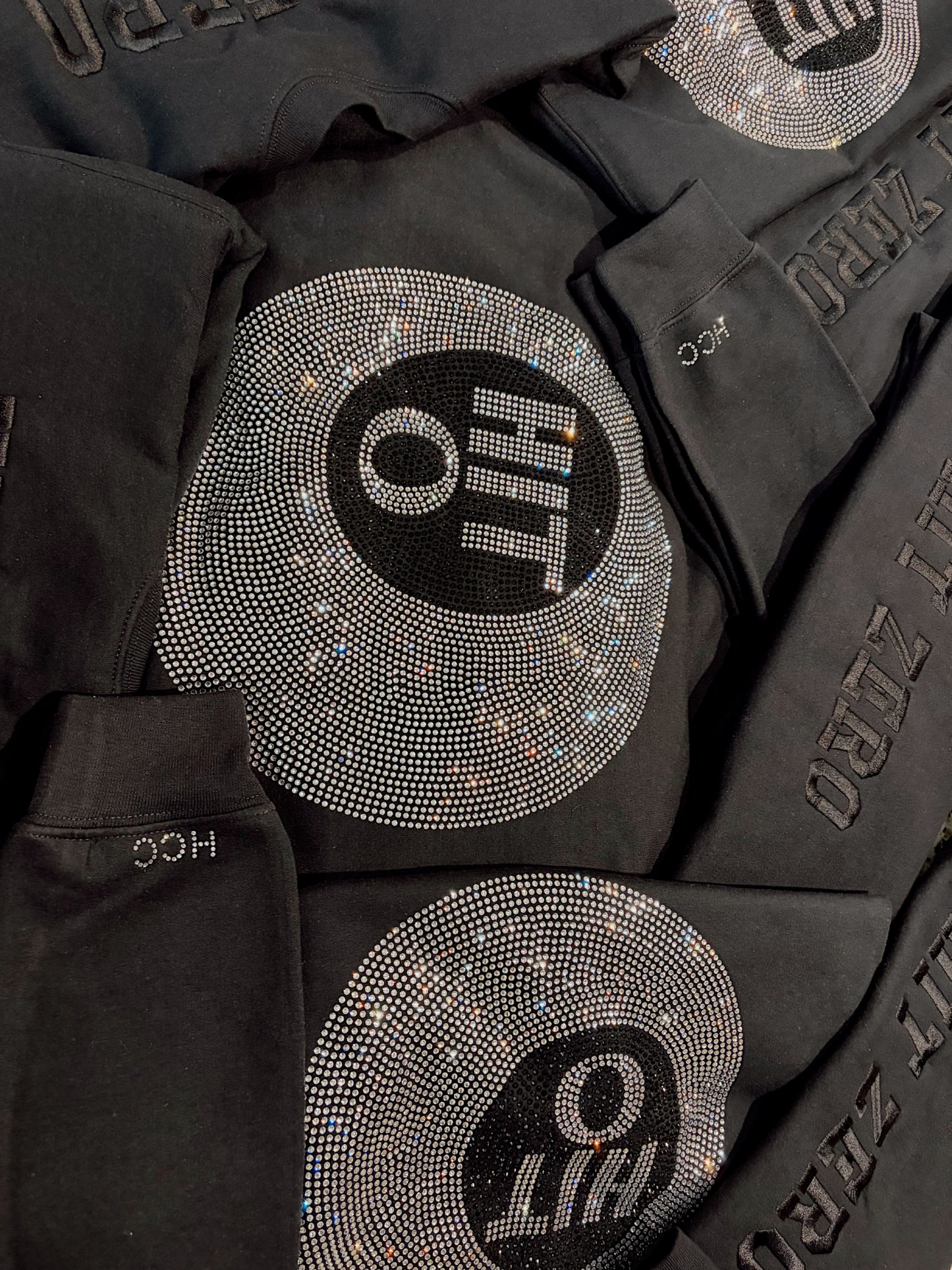 PRE-ORDER EMBROIDERY + RHINESTONE